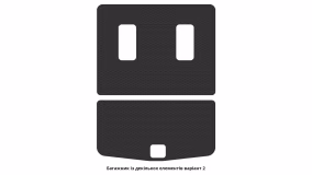 Interior mats for the Dodge Durango (WK2) 2010-2014 III generation US Crossover pre-restyling 7-seater - Фото 4