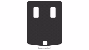 Interior mats for the Dodge Durango (WK2) 2010-2014 III generation US Crossover pre-restyling 7-seater - Фото 5
