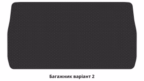 Interior mats for the Dodge Grand Caravan 2010-2020 V generation US Minivan restyling 8-seater - Фото 2