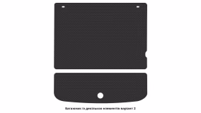 Interior mats for the Dodge Journey 2007-2021 I generation EU Crossover 7-seater - Фото 4