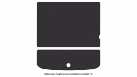 Interior mats for the Dodge Journey 2007-2021 I generation Crossover 5-seater - Фото 2