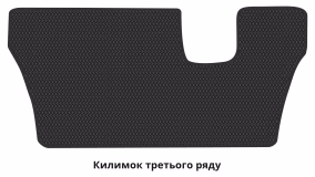 Interior mats for the Dodge Durango (WK2) 2014-… III generation US Crossover restyling 7-seater - Фото 3