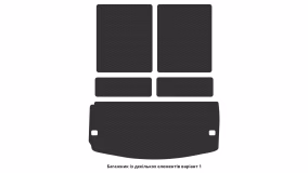 Interior mats for the Dodge Durango (WK2) 2014-… III generation US Crossover restyling 7-seater - Фото 4