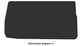 Interior mats for the Dodge Grand Caravan 2010-2020 V generation EU Minivan restyling 7-seater - Фото 2