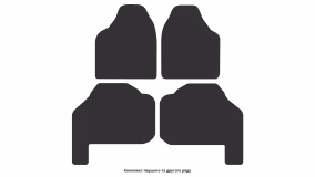 Interior mats for the Dodge Ram Van 1994-2003 III generation US VAN - Фото 2