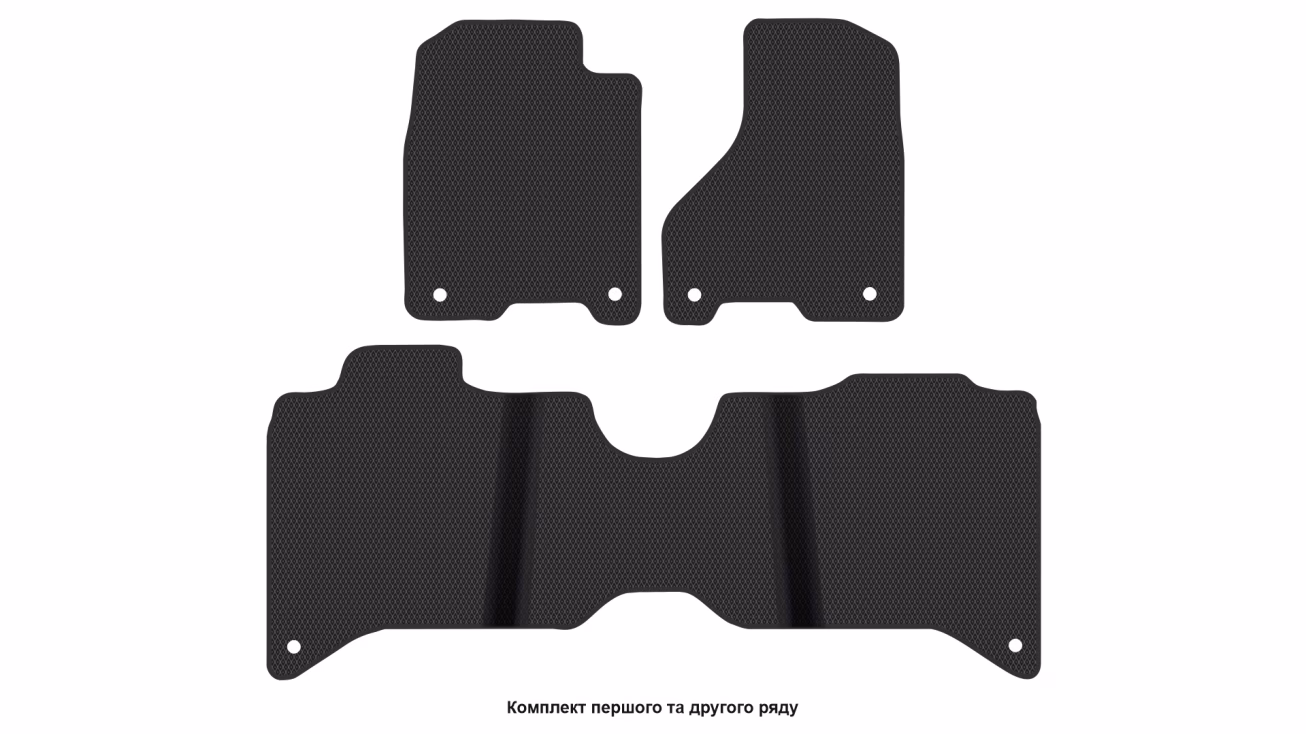 Interior mats for the Dodge Ram 2500 (DT) 2019-… V generation US Pickup - Фото 2