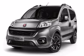 Interior mats for the Fiat Qubo 2017-… I generation EU Minivan restyling