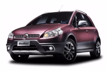 Interior mats for the Fiat Sedici 2006-2014 I generation EU Hatchback
