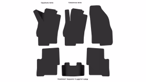 Interior mats for the Fiat Linea 2007-2018 I generation EU Sedan - Фото 3