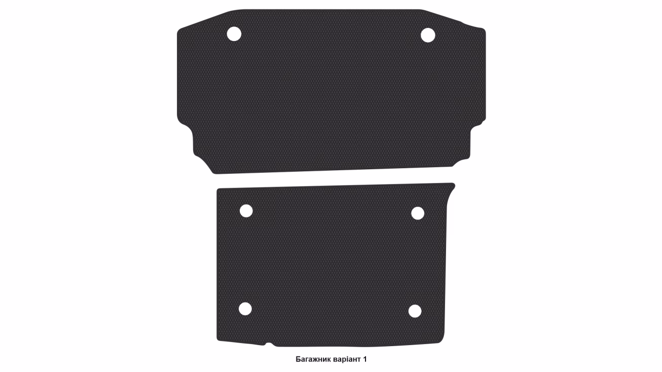 Interior mats for the Fiat Fiorino Cargo 2007-… III generation EU Minivan - Фото 3
