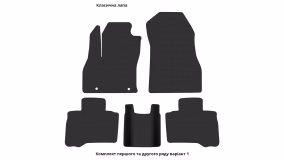 Interior mats for the Fiat Qubo Multijet 2008-2017 I generation EU Minivan - Фото 4