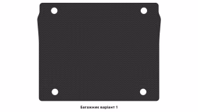 Interior mats for the Fiat Doblo (263) 2014-2022 II generation EU Minivan restyling - Фото 2