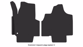Interior mats for the Fiat Scudo (270) 2007-2016 II generation EU VAN - Фото 4