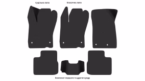 Interior mats for the Fiat Tipo (356) 2015-… II generation EU Universal - Фото 3