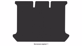 Interior mats for the Fiat Doblo 2000-2010 I generation EU Minivan - Фото 3
