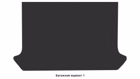 Interior mats for the Fiat Doblo Maxi 2000-2010 I generation EU Minivan - Фото 2