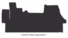 Interior mats for the Fiat Ducato 2006-2014 III generation EU VAN pre-restyling - Фото 4