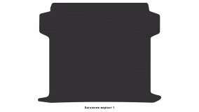 Interior mats for the Fiat Doblo Maxi (263) 2014-2022 II generation EU Minivan restyling - Фото 2