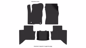 Interior mats for the Fiat Titano 2023-… I generation EU Pickup 4-door - Фото 2