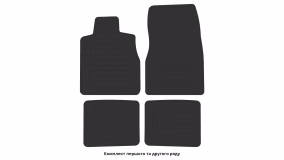 Interior mats for the Fisker Karma 2011-2012 I generation EU Sedan - Фото 3