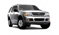 Коврики в салон Ford Explorer 2001 - 2006 III поколение USA Crossover 5-ти дверная 7-ми местная