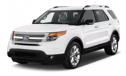 Коврики в салон Ford Explorer 2010 - 2019 V поколение USA/EU Crossover 5-ти местная 