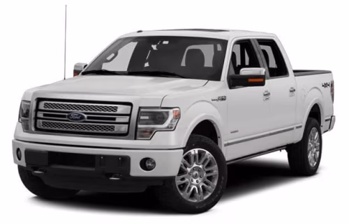 Interior mats for the Ford F-150 2014-2021 XIII generation US Pickup 4-door Crew Cab