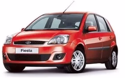 Interior mats for the Ford Fiesta (Mk6) 2002-2008 V generation EU Hatchback 5-door