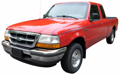 Interior mats for the Ford Ranger 1998-2006 I generation US Pickup