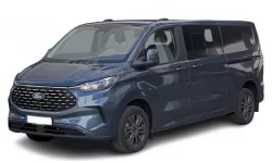 Коврики в салон Ford Tourneo Custom 2023 - ... II поколение EU Minivan L1-L2 5-ти дверная 9-ти местная