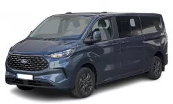 Коврики в салон Ford Tourneo Custom 2023 - ... II поколение EU Minivan L1-L2 4-х дверная 8-ми местная