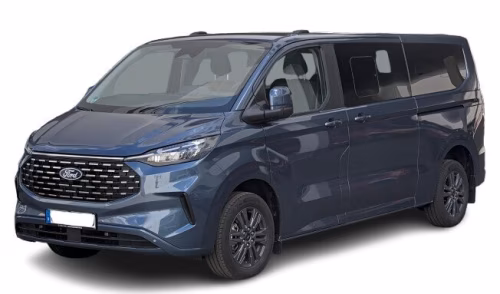 Interior mats for the Ford Tourneo Custom 2023-… II generation EU VAN 5-door 8-seater