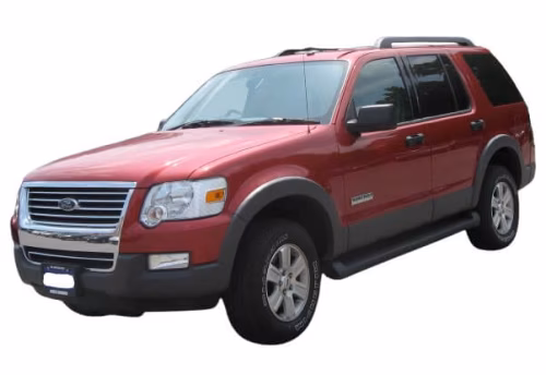 Interior mats for the Ford Explorer 2006-2010 IV generation US Crossover 5-door 5-seater