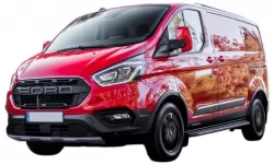Килимки в салон Ford Transit Custom 2023 - ... II покоління EU VAN L1 (short) 4-х дверна 8,9-ти місна