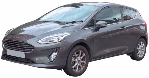 Interior mats for the Ford Fiesta (Mk 8) 2017-2023 VII generation EU Hatchback 3-door