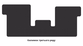 Interior mats for the Ford Explorer 2001-2006 III generation US Crossover 5-door 7-seater - Фото 3