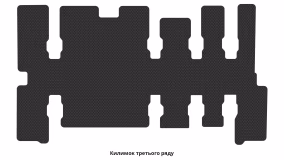Interior mats for the Ford Tourneo Custom 2012-2023 I generation EU VAN 4-door 8-seater - Фото 5