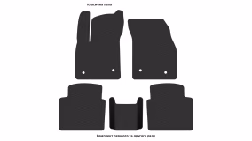 Interior mats for the Ford Focus (C519) 2018-… IV generation EU Universal - Фото 3