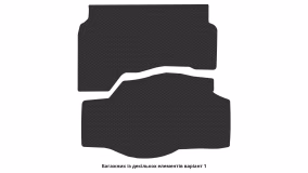 Interior mats for the Ford Mondeo 2014-2022 V generation EU Sedan Hybrid - Фото 2