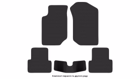 Interior mats for the Ford Escort (VII) 1995-2000 VII generation EU Hatchback 5-door - Фото 3