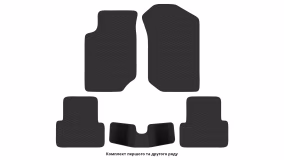 Interior mats for the Ford Escort (IV) 1986-1990 IV generation EU Hatchback 5-door - Фото 3