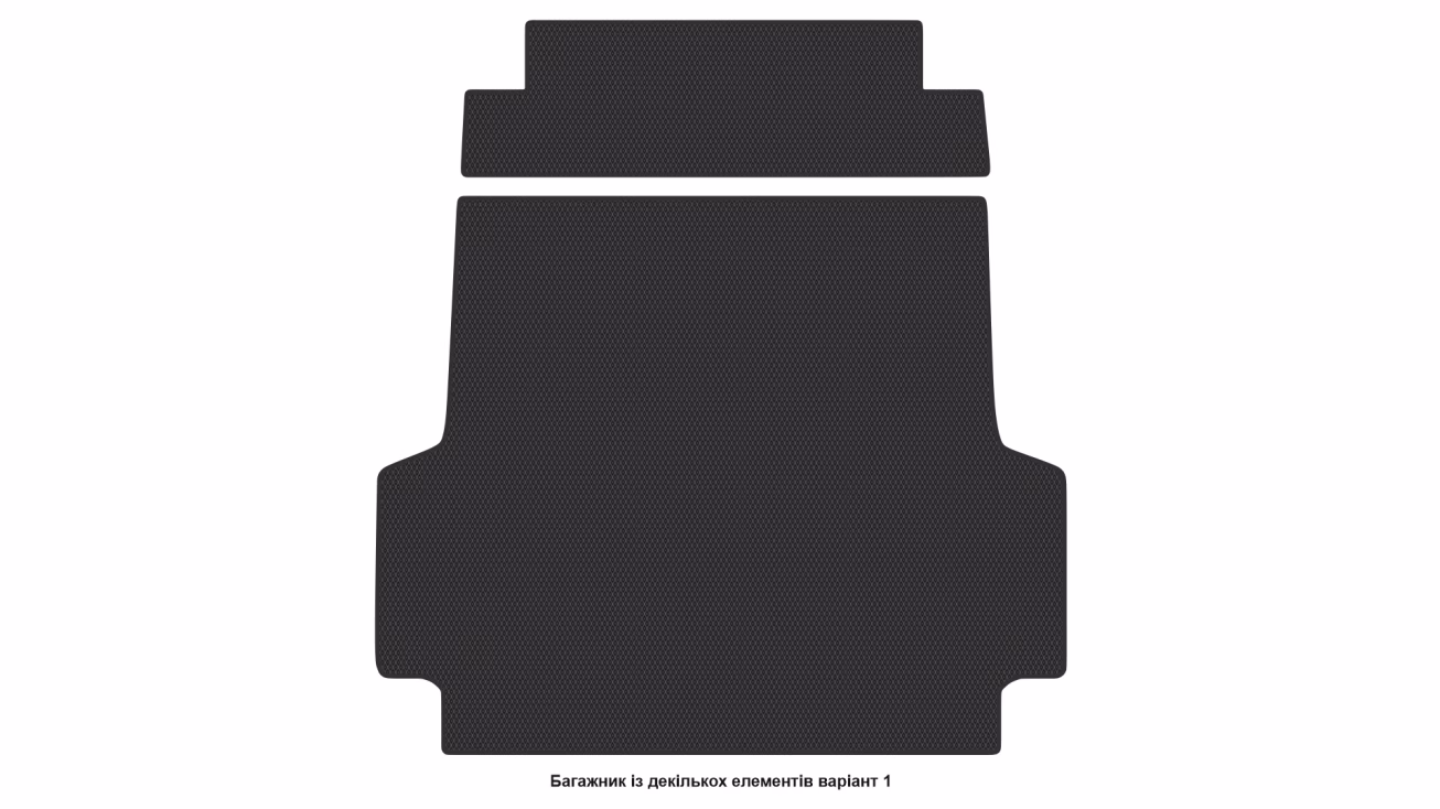 Interior mats for the Ford Ranger P703 (T6.2) 2022-… IV generation US Pickup 4-door Double Cab - Фото 3