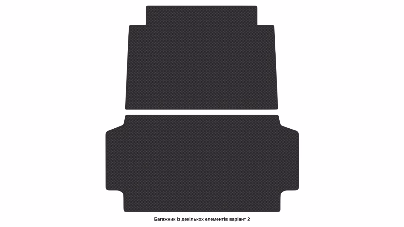 Interior mats for the Ford Ranger P703 (T6.2) 2022-… IV generation US Pickup 4-door Double Cab - Фото 4
