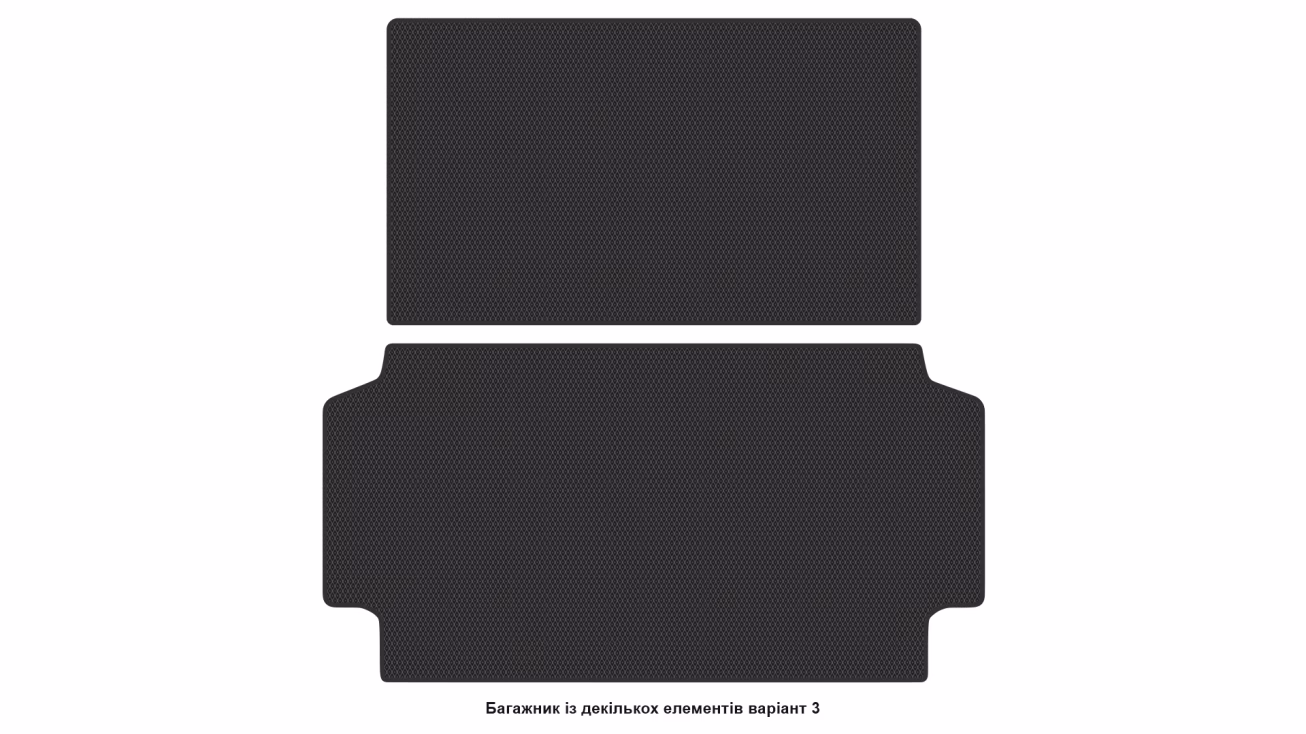 Interior mats for the Ford Ranger P703 (T6.2) 2022-… IV generation US Pickup 4-door Double Cab - Фото 5