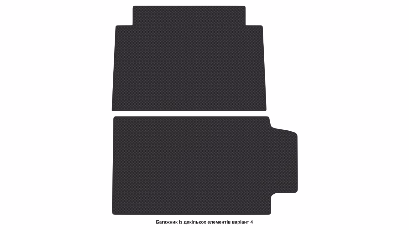 Interior mats for the Ford Ranger P703 (T6.2) 2022-… IV generation US Pickup 4-door Double Cab - Фото 6