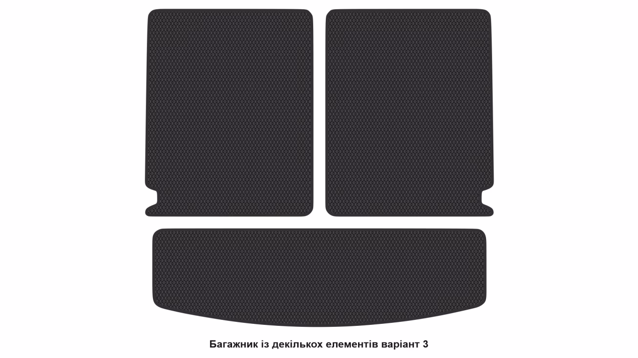 Interior mats for the Ford S-Max 2015-2023 II generation EU Minivan 7-seater - Фото 5