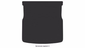 Interior mats for the Ford S-Max 2006-2015 I generation EU Minivan 7-seater - Фото 3