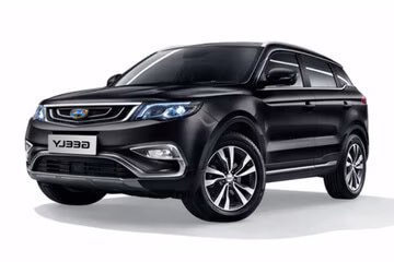 Interior mats for the Geely Atlas (NL-3) 2016-2022 I generation EU Crossover