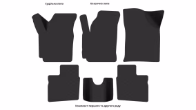 Interior mats for the Geely CK/Otaka 2005-2009 I generation EU Sedan pre-restyling - Фото 3