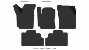 Interior mats for the Geely CK/Otaka 2008-2016 I generation EU Sedan restyling - Фото 3
